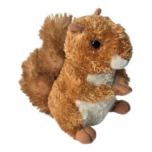 Aurora Nutsie Squirrel Plush 7" Mini Flopsie Woodland Forest Stuffed Animal